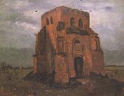 Vincent Van Gogh The Old Cemetery Tower at Nuenen (nn04) china oil painting artist
